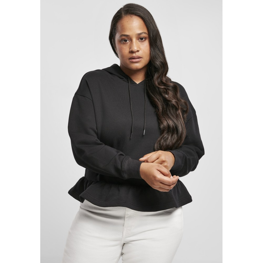 Urban Classics - Organic Volants Sweat à capuche - Noir